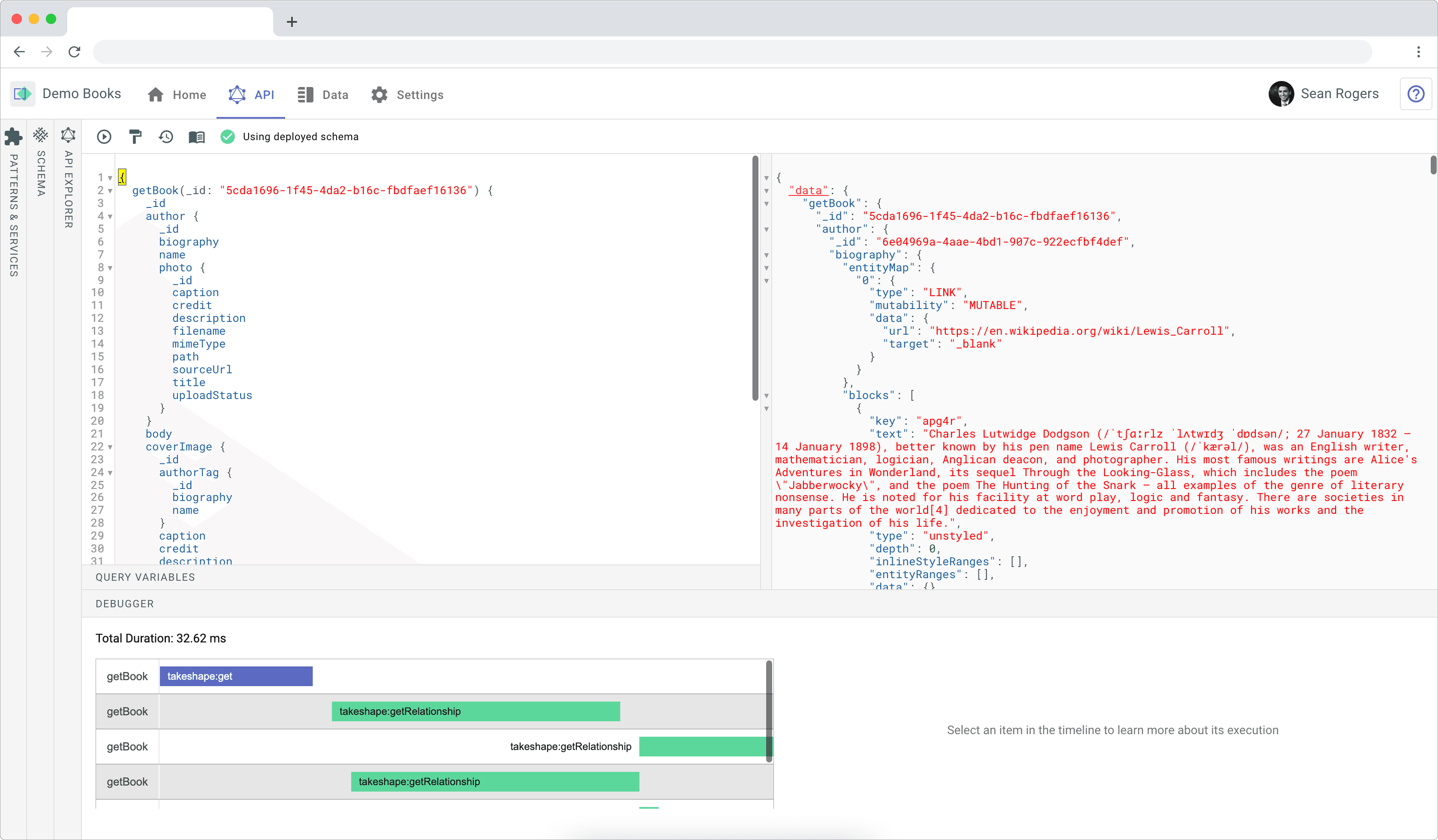 takeshape-api-explorer